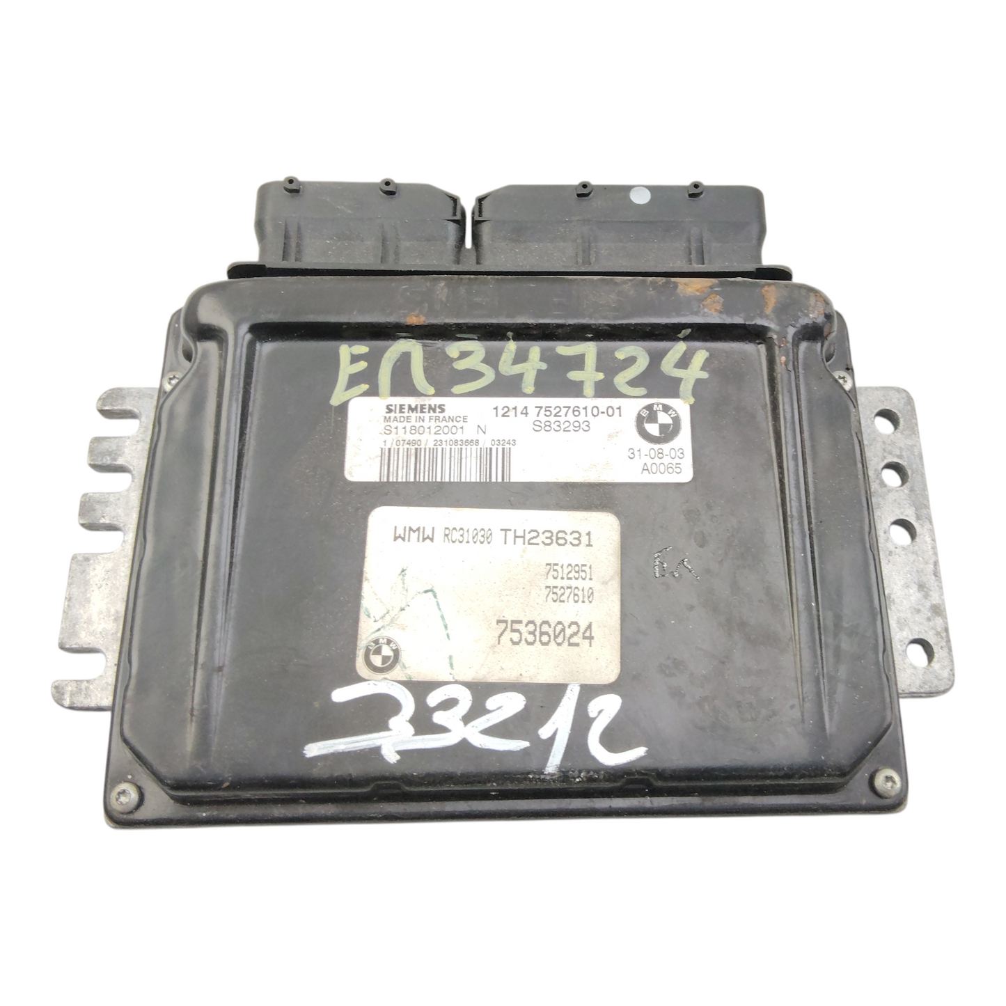 Centralina Iniezione MINI ONE R50 1.6 Benzina Motore W10B16A