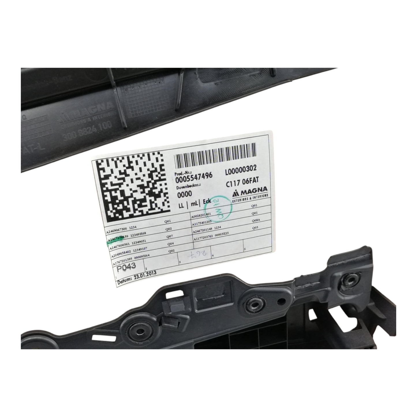 Pannello Porta Anteriore Sinistro MERCEDES CLASSE CLA C117