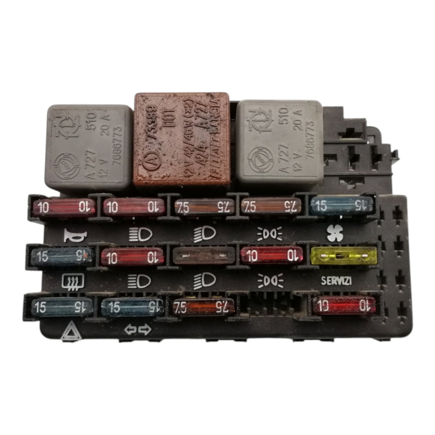 Scatola Porta Fusibili FIAT PANDA 1 Serie 1.1 Benzina MOTORE 187A1000