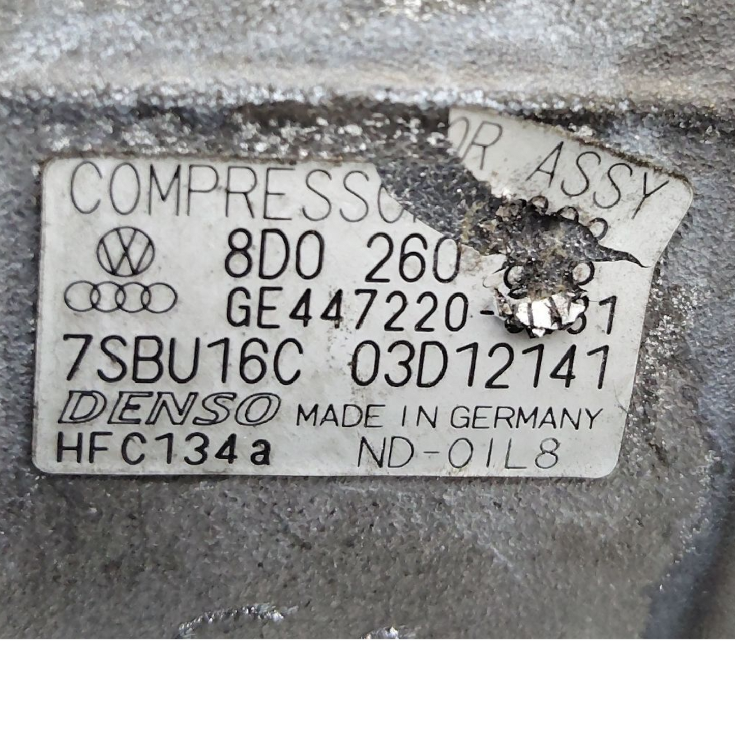 Compressore Aria Condizionata Ac VOLKSWAGEN PASSAT 4 Serie Benzina Diesel