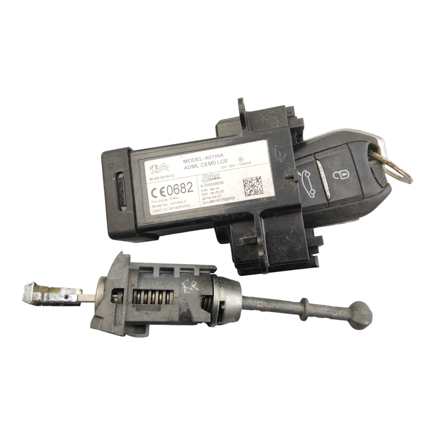 Blocchetto Accensione Avviamento CITROEN C4 PICASSO 2 Serie