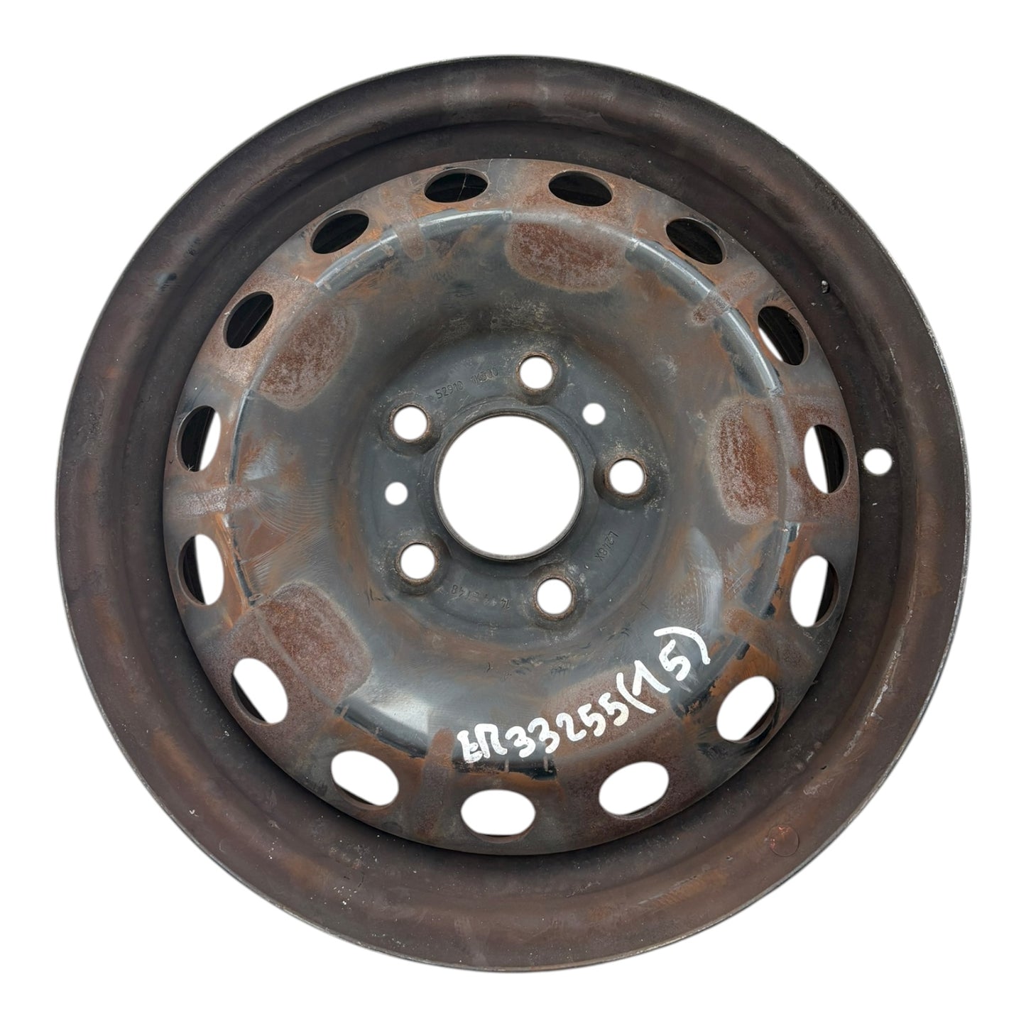 Cerchio in Ferro Raggio 15 HYUNDAI IX20 - 5 Fori ET48