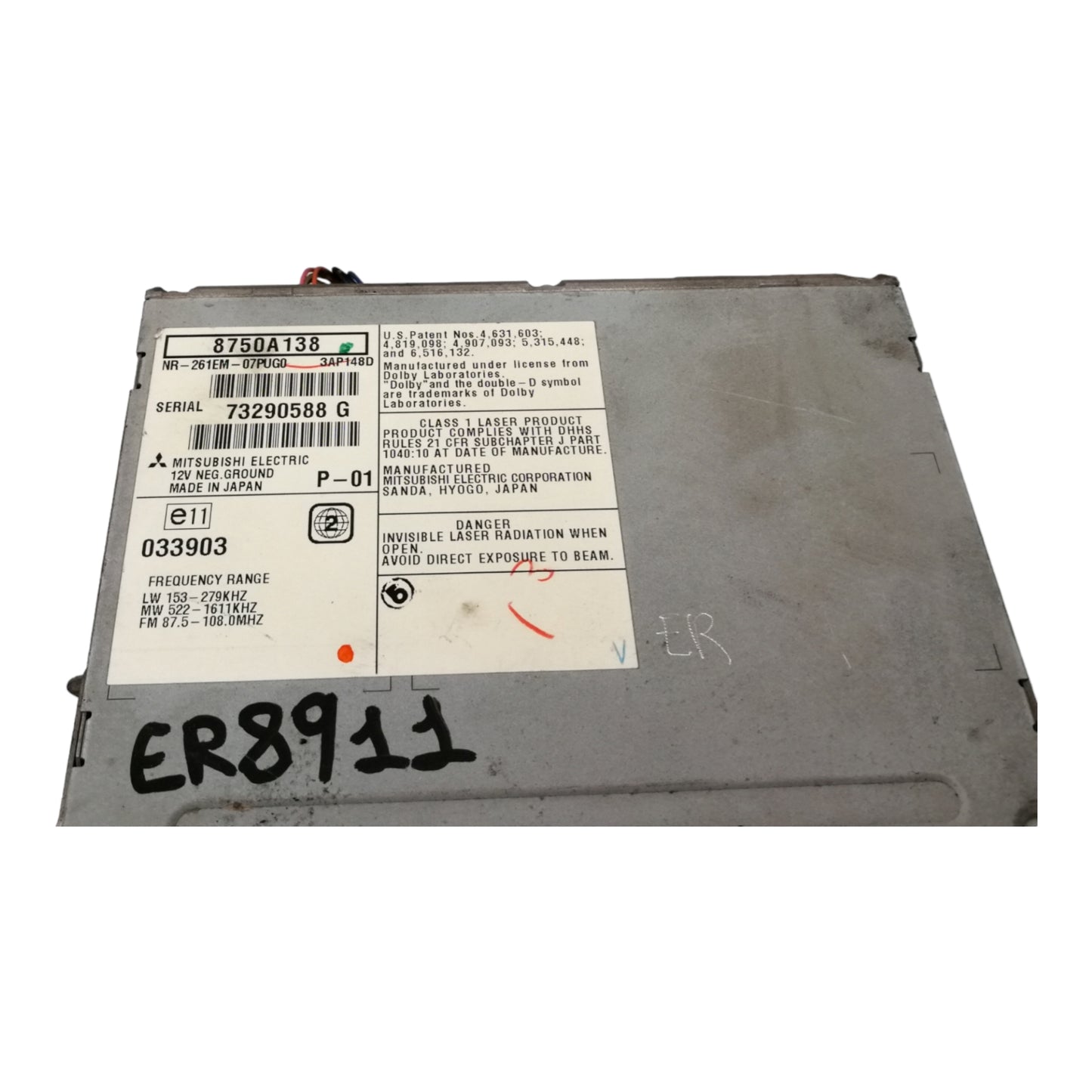 Unità Autoradio Navigatore PEUGEOT 4007 2.2 HDI