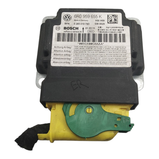 Centralina Airbag VOLKSWAGEN POLO 6 Serie 5 Porte Pre-Restyling