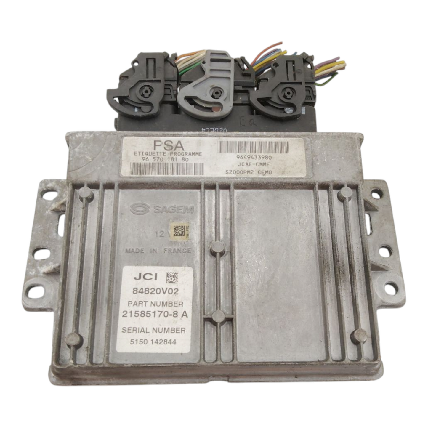 Centralina Iniezione CITROEN C3 1 Serie 1.4 Benzina Motore KFV