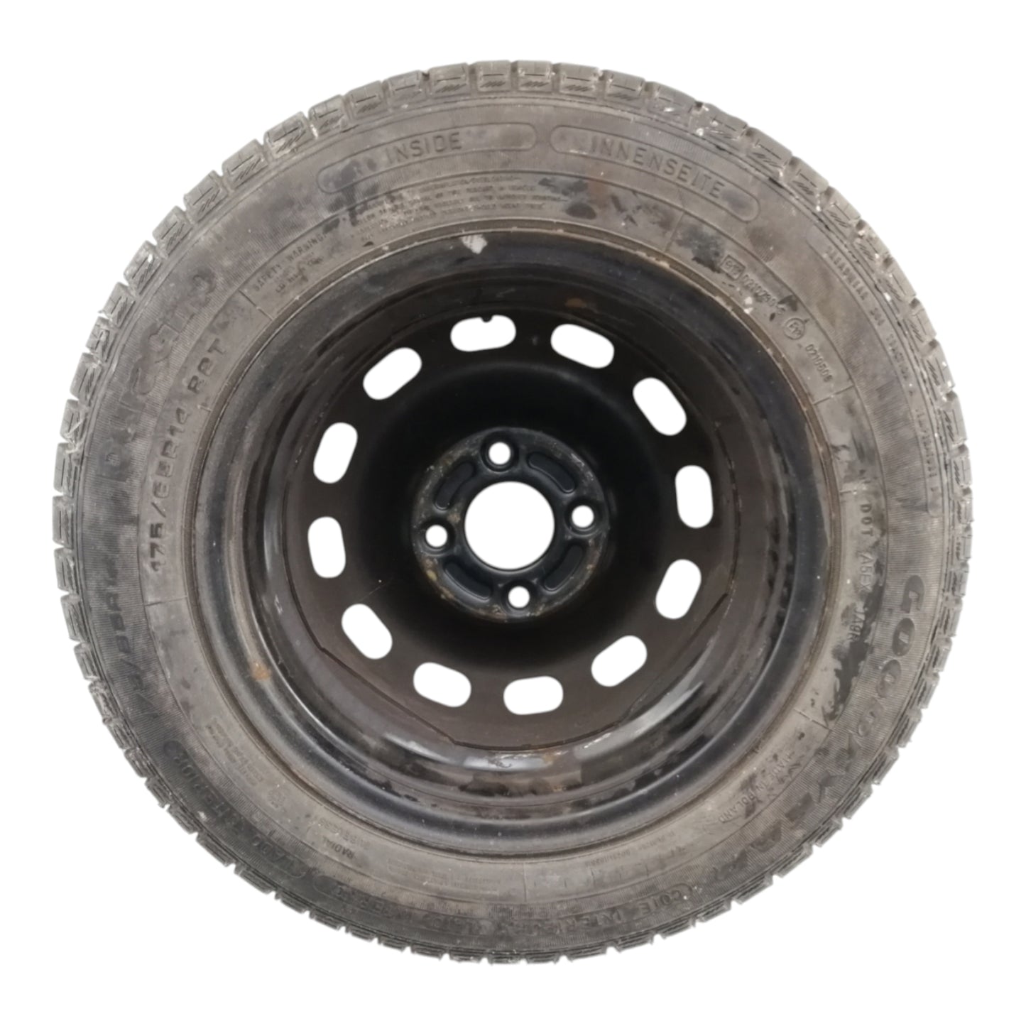 Cerchio Ruota Scorta FORD FIESTA 6 Serie Raggio 14 ET37 4 Fori 175/65 82T