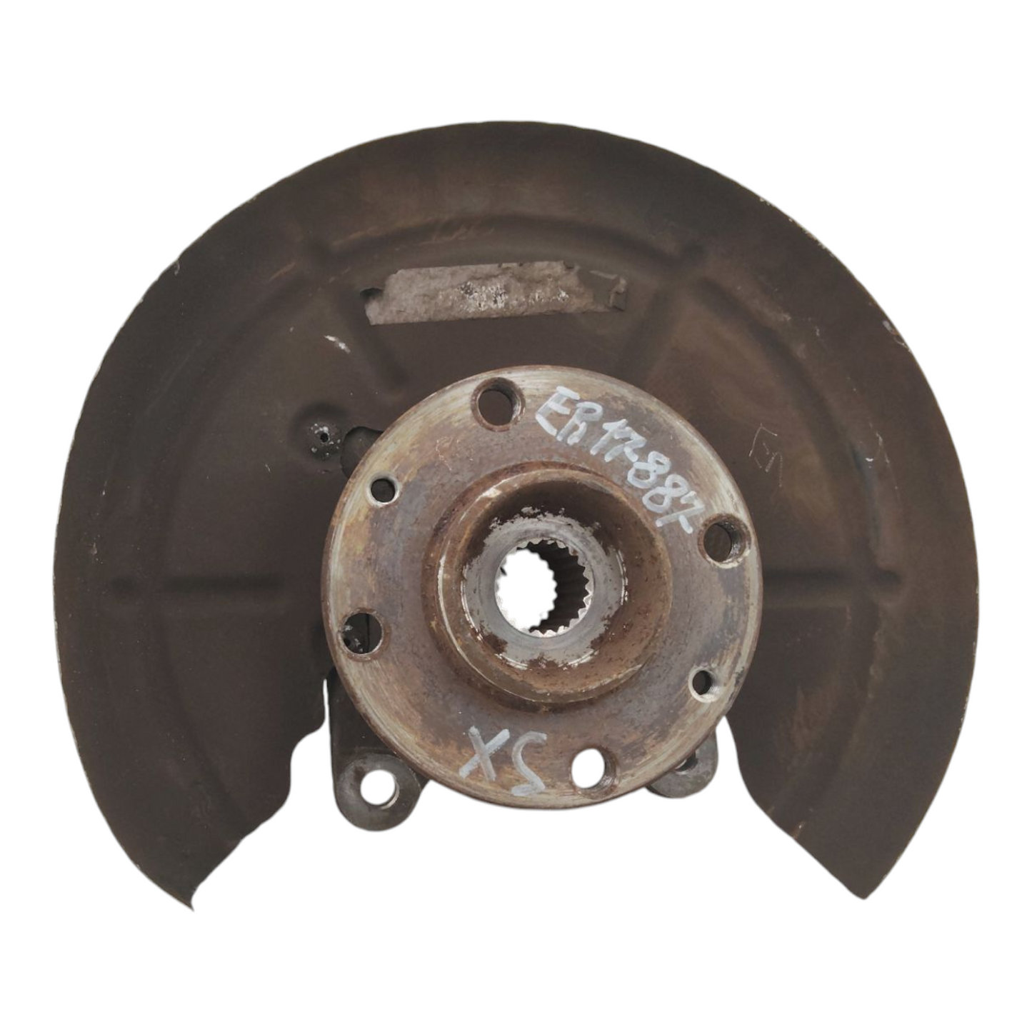 Mozzo Ruota Posteriore Sinistro FIAT PANDA 2 Serie 169 Benzina Diesel