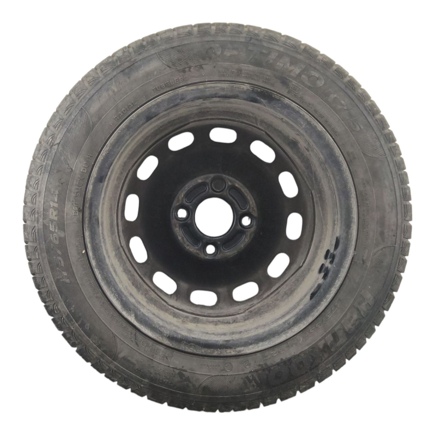 Cerchio Ruota Scorta FORD FIESTA 6 Serie Raggio 14 ET37 4 Fori 175/65 82T