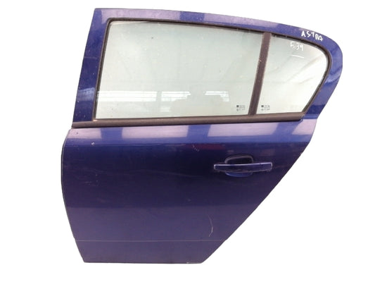Porta posteriore sinistra opel astra h ( 2004 > 2010 ) sportello blu