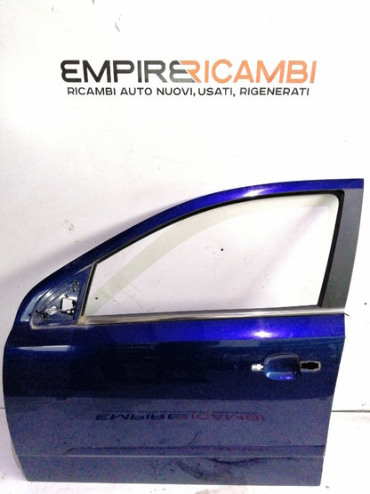 Porta anteriore sinistra opel astra h (2004 > 2010) sportello blu originale