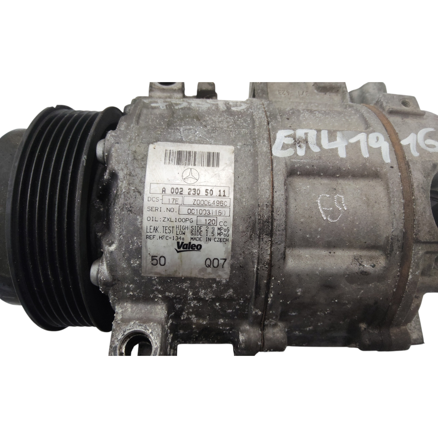 Compressore Aria Condizionata Ac MERCEDES CLASSE C W204 S204 2.1 CDi