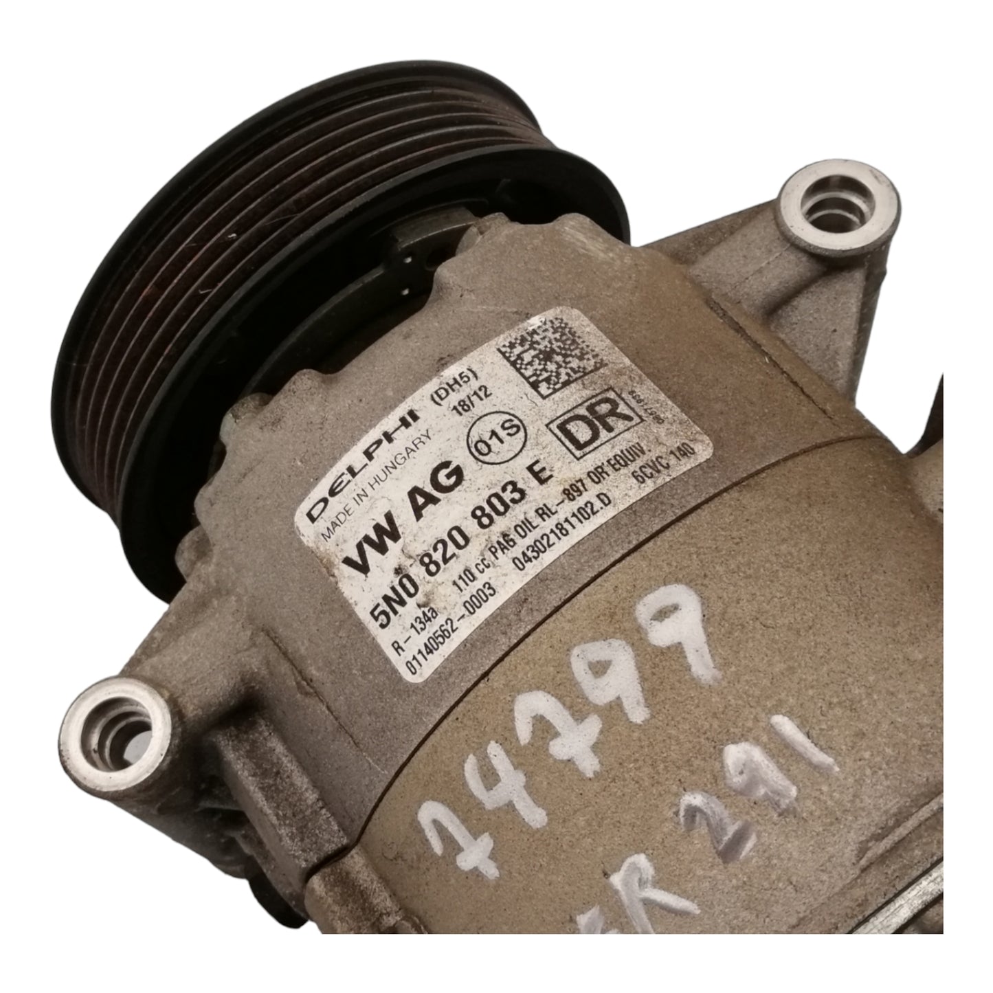 Compressore Aria Condizionata Ac VOLKSWAGEN POLO VI / GOLF V / PASSAT VI -