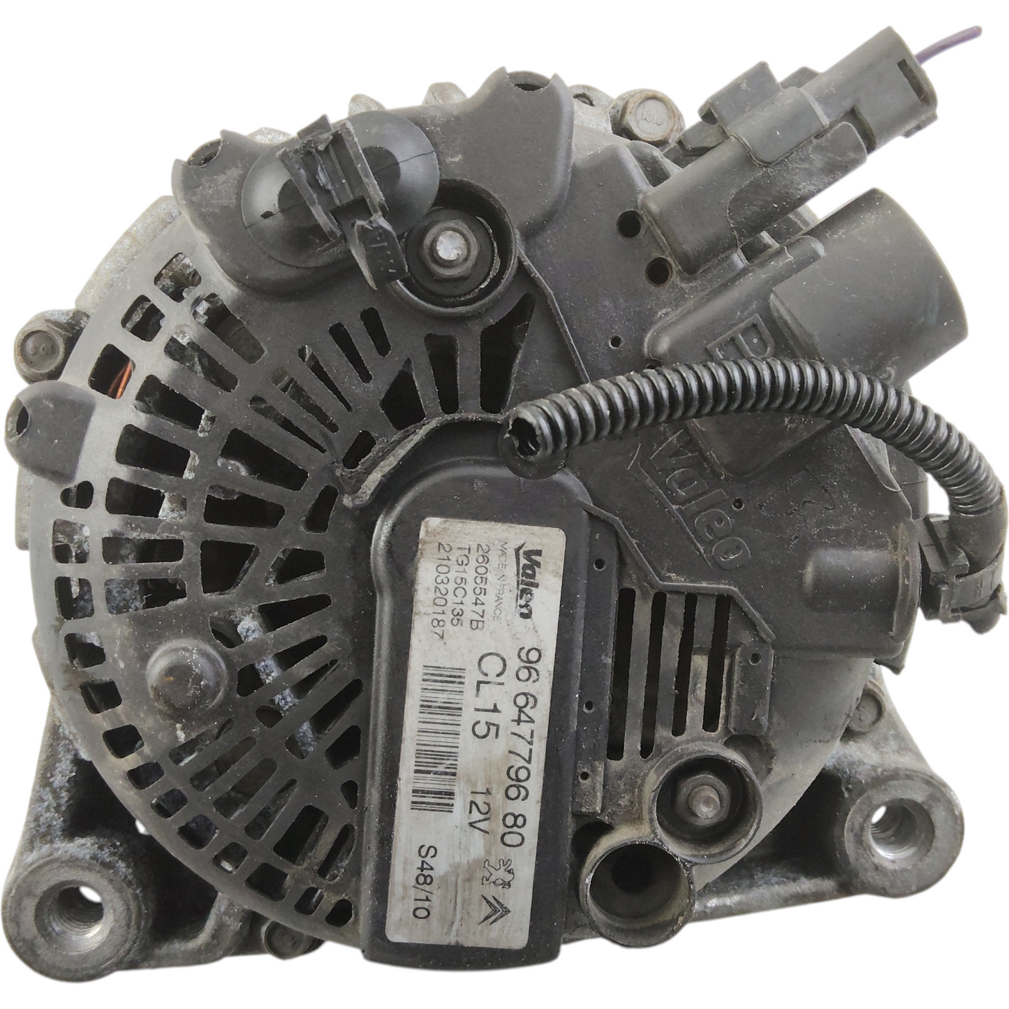 Alternatore CITROEN C4 PICASSO 1 2 Serie 1.6 Diesel Motore 9HR