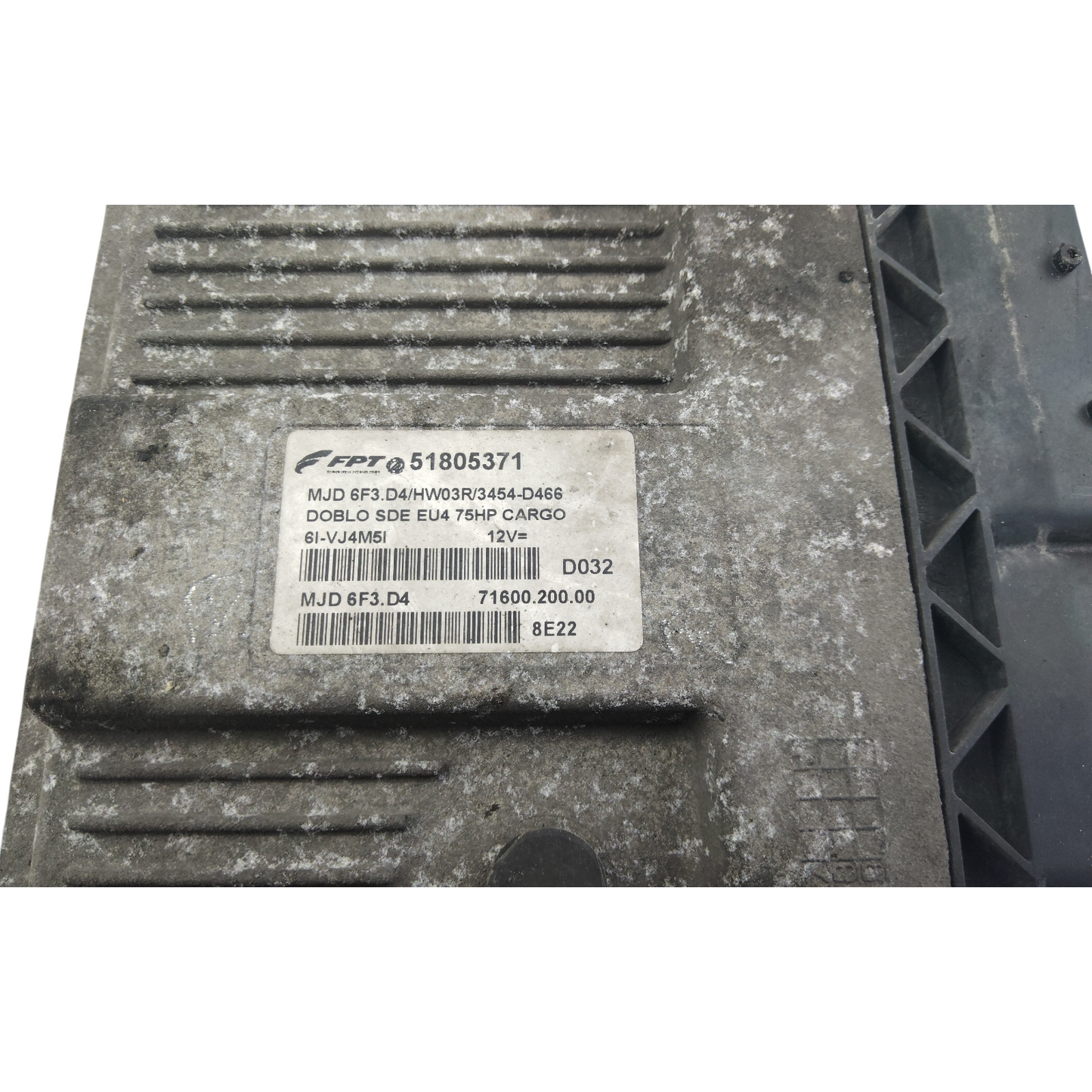 Centralina Iniezione FIAT DOBLO' 2 Serie 1.3 Diesel Motore 199A2000