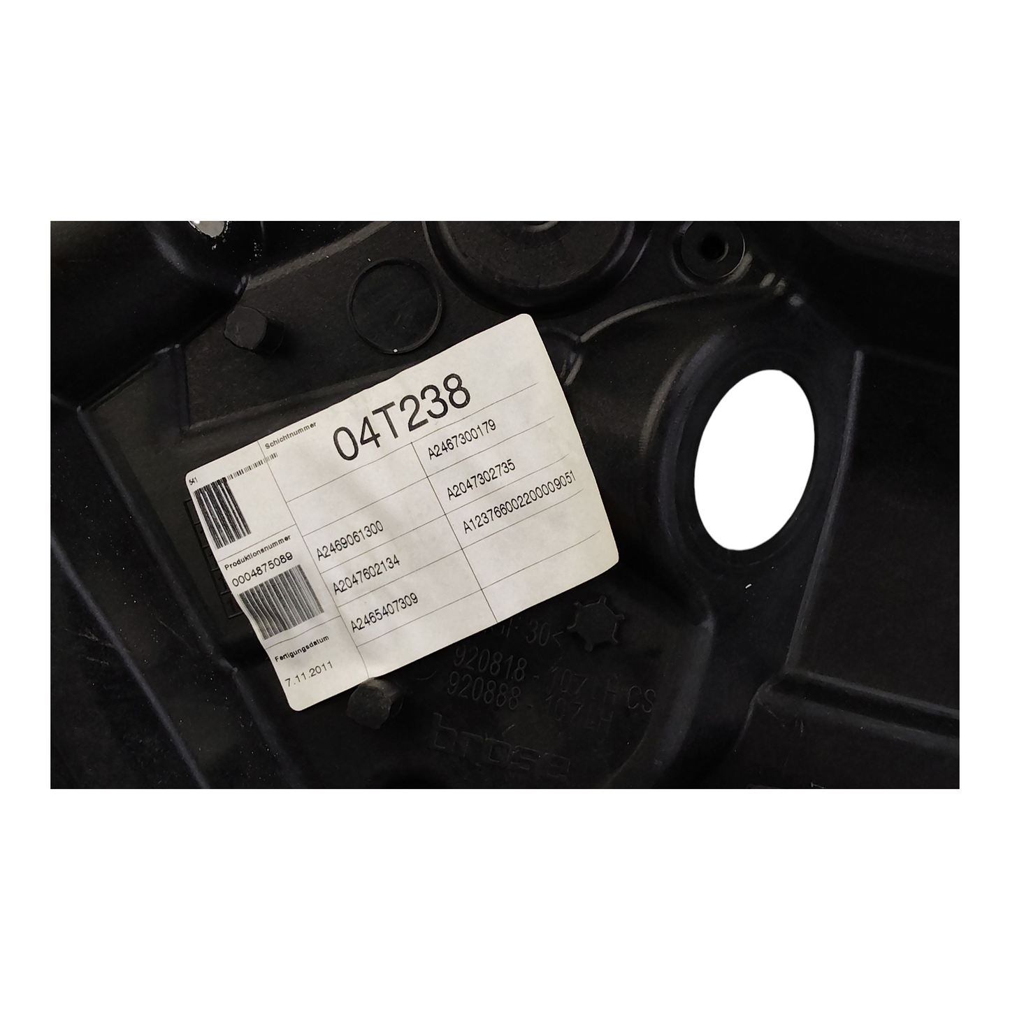 Alzacristallo Alzavetro Posteriore Sinistro MERCEDES CLASSE B W246