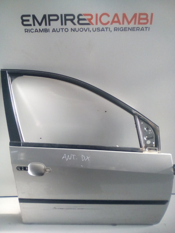 Porta anteriore destra ford fiesta 5 ( 2002 > 2008) sportello grigio - 5