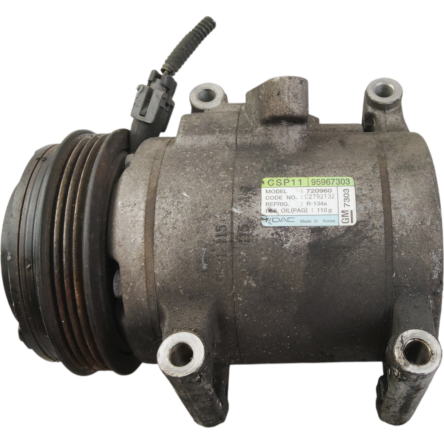 Compressore Aria Condizionata Ac CHEVROLET SPARK Benzina GPL