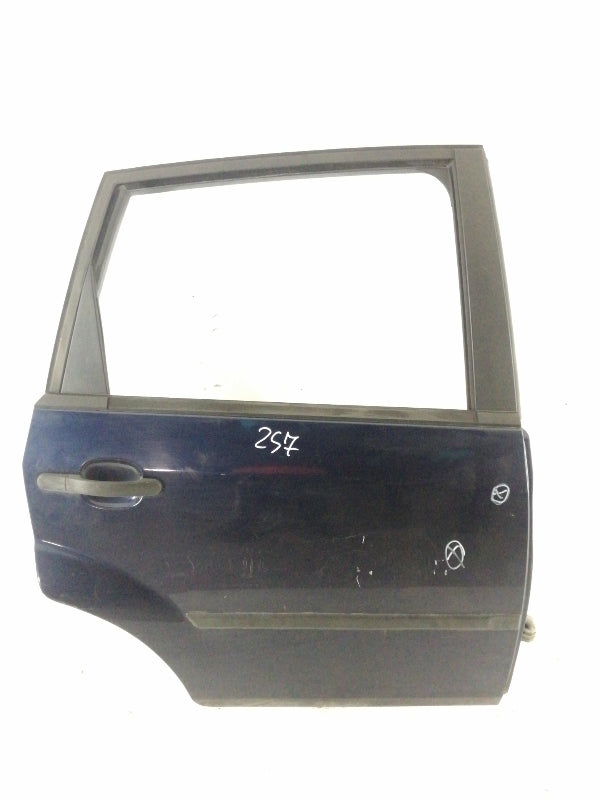Porta posteriore destra ford fiesta 5 ( 2002 > 2008 ) sportello blu