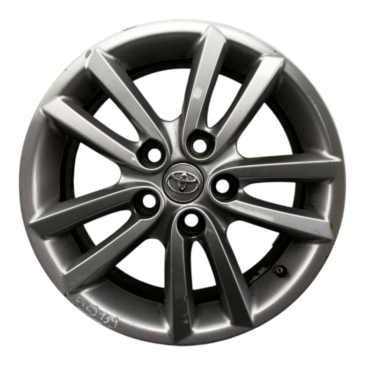 Cerchio in Lega Raggio 16 TOYOTA AURIS 1 Serie - 6.5JX16H2 ET45 5 Fori -