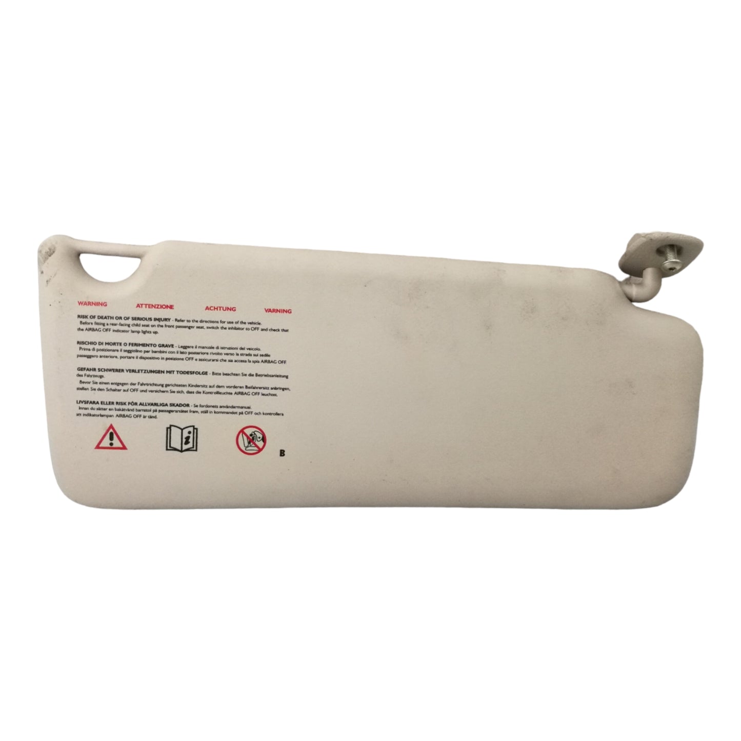 Pannello Alette  Parasole Destro RENAULT TWINGO 2 Serie Berlina