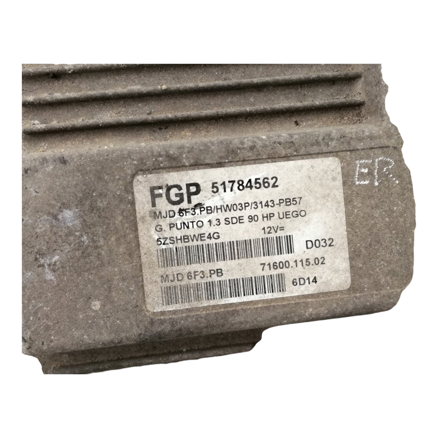 Centralina Iniezione FIAT GRANDE PUNTO 1.3 Diesel Motore 199A3000