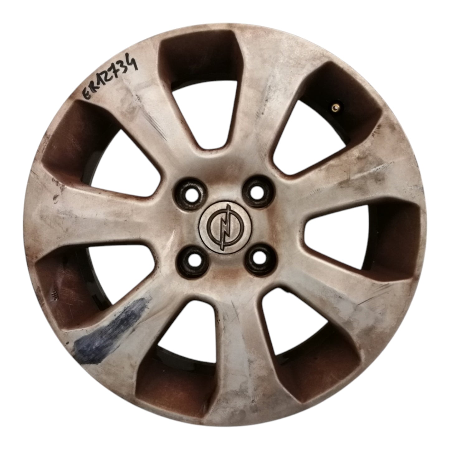 Cerchio in Lega Raggio 15 OPEL AGILA B 5.5jX15H2 ET50 4 FORI
