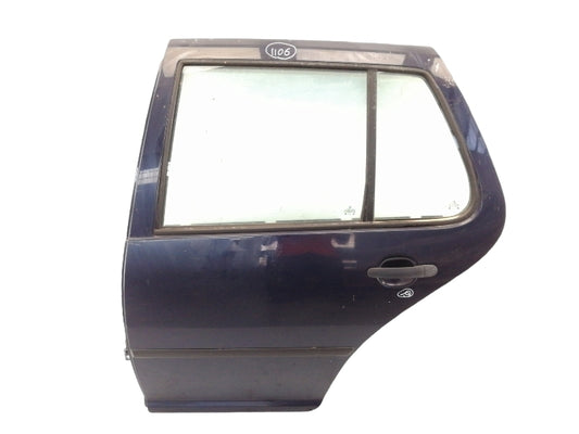 Porta posteriore sinistra volkswagen golf 4 (1997 > 2003) sportello blu