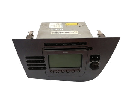Autoradio seat leon 1p1 ( 2005 in poi ) 1p1035186b radio lettore cd
