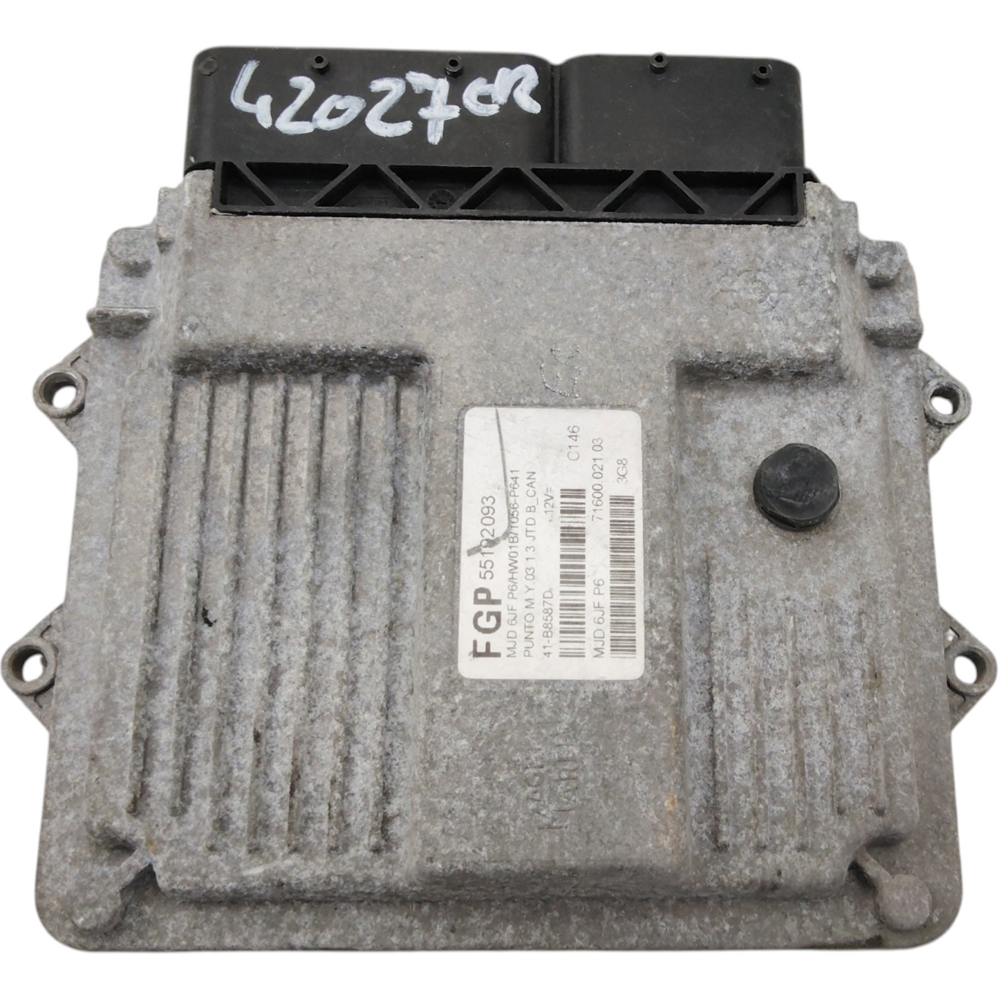 Centralina Iniezione FIAT PUNTO 2 Serie 188 1.3 Diesel 51 kW 188A9000