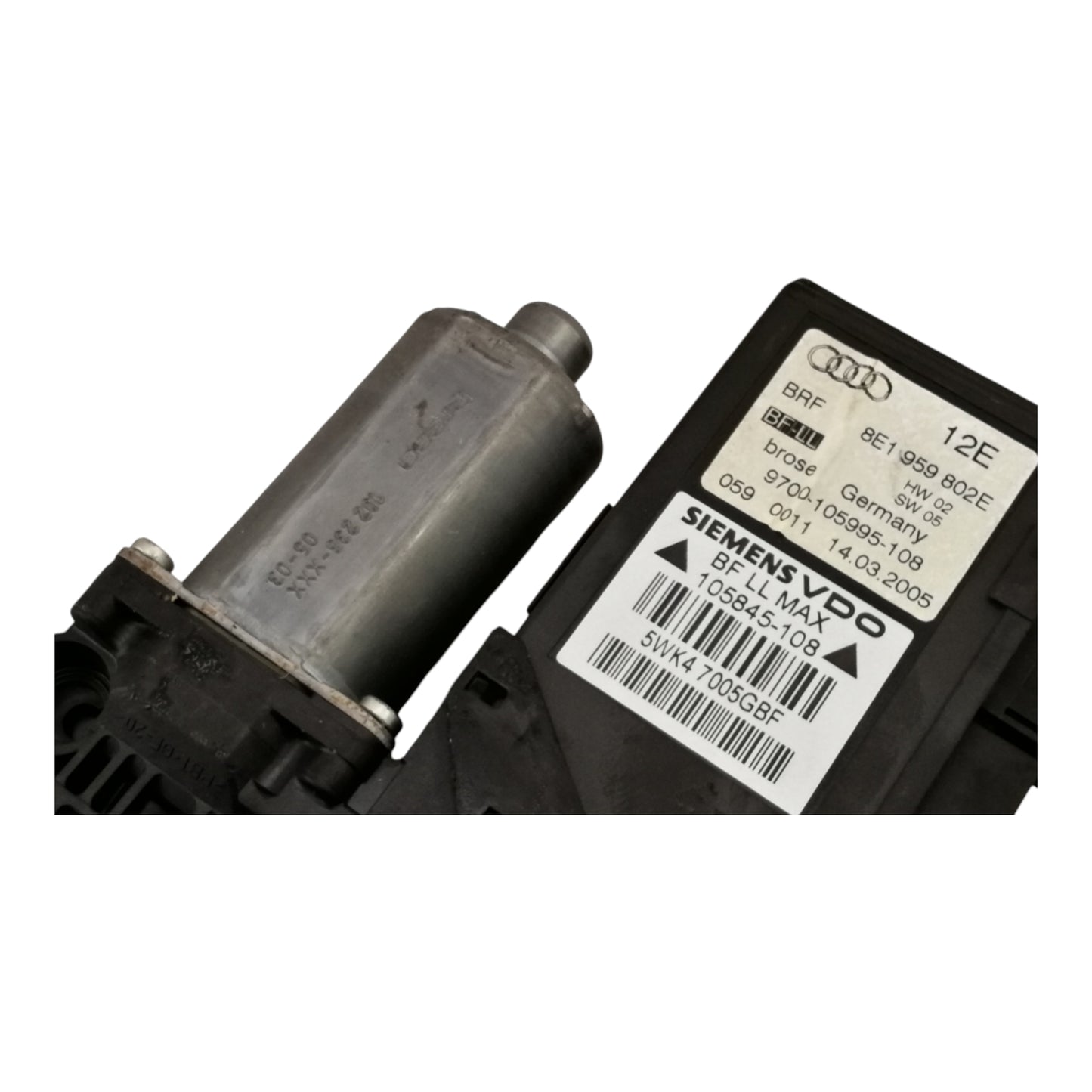 Motorino Alzacristallo Porta Anteriore Destro AUDI A4 8ED 8E2 8E5 8EC