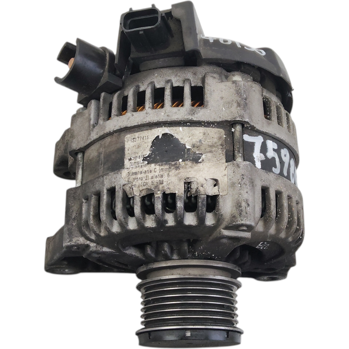 Alternatore FORD FOCUS 2 3 Serie/KUGA 1 Serie/FUSION 1.6 2.0 Diesel