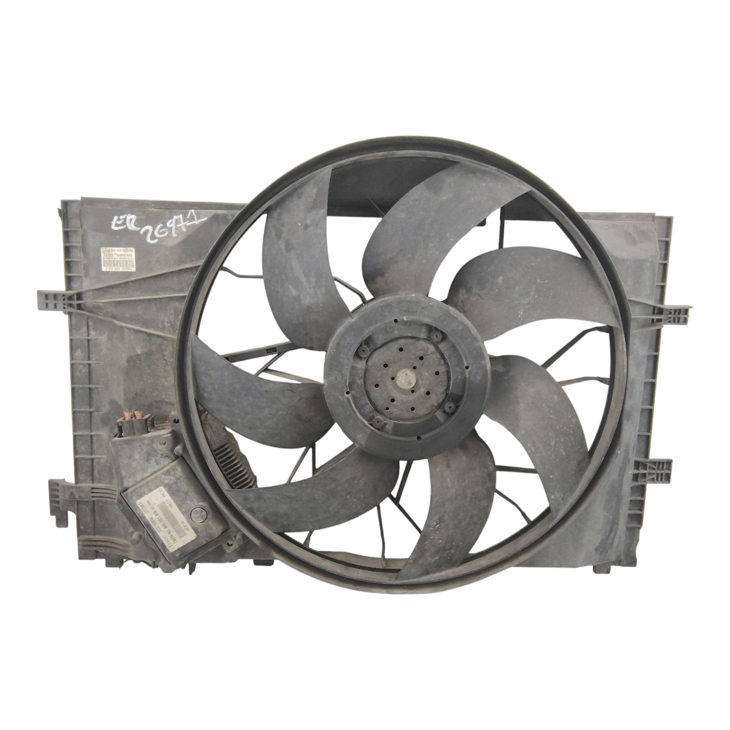 Elettroventola Ventola Radiatore MERCEDES CLASSE C S203 W203/CLK C209