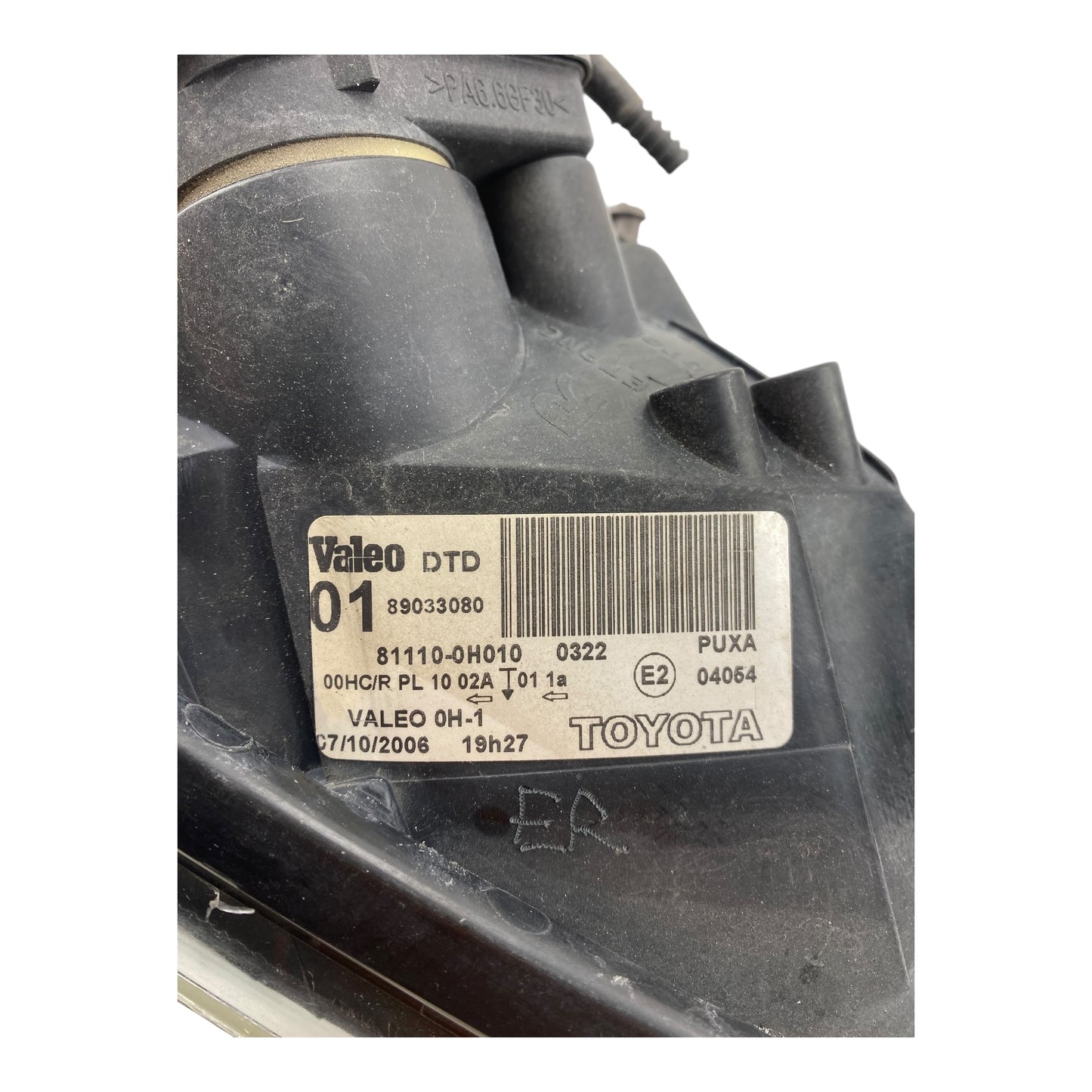 Faro Proiettore Anteriore Destro TOYOTA AYGO 1 Serie 3-5 Porte