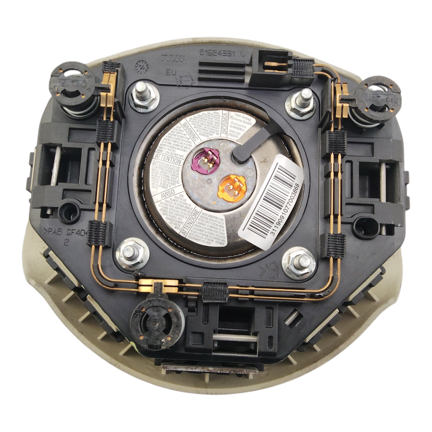 Airbag Lato Guida FIAT 500 2 Serie Berlina Cabrio Benzina Diesel