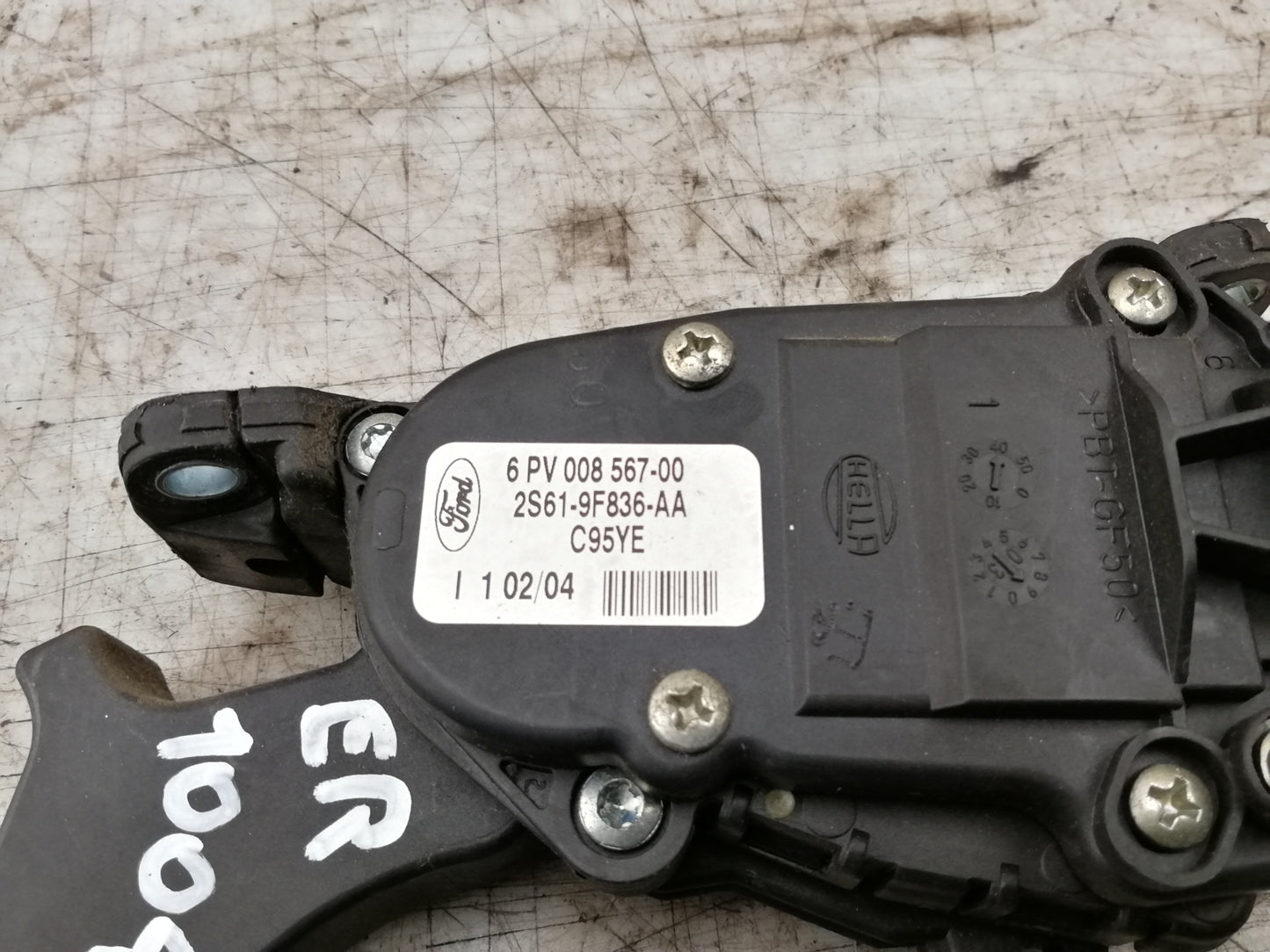Pedale Acceleratore FORD FIESTA 5 Serie Berlina