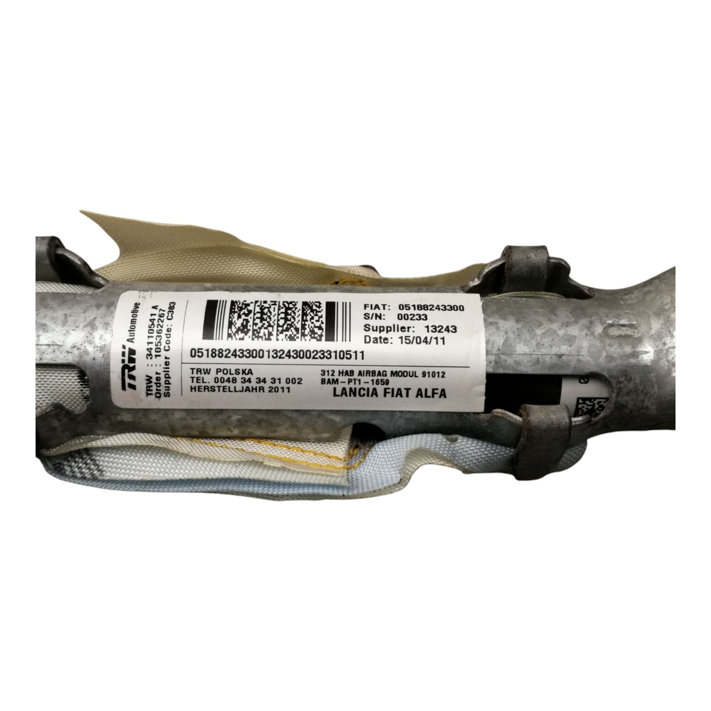 Airbag Tendina Sinistro FIAT 500 2 Serie/500 C