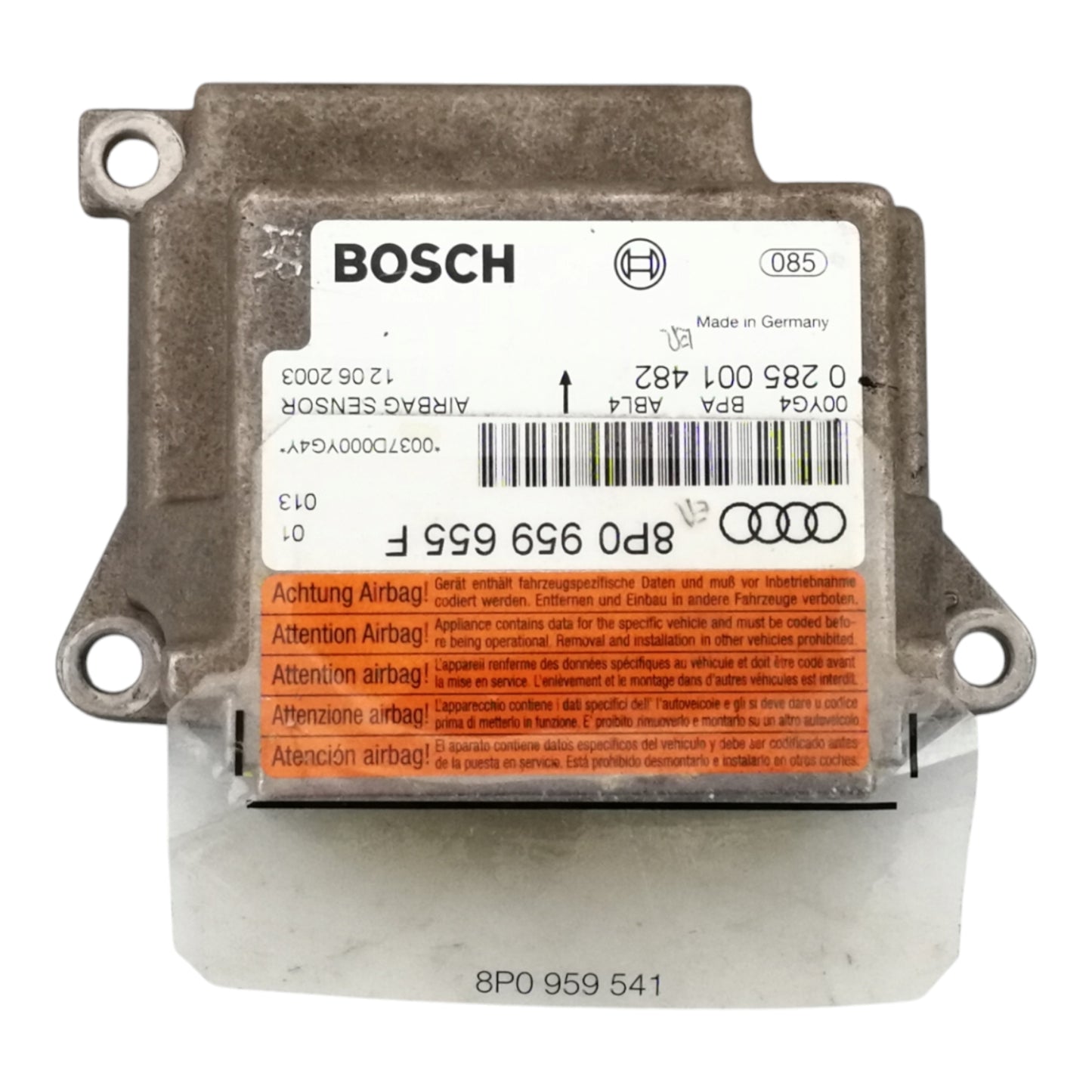 Centralina Airbag AUDI A3 8P1 3 Porte