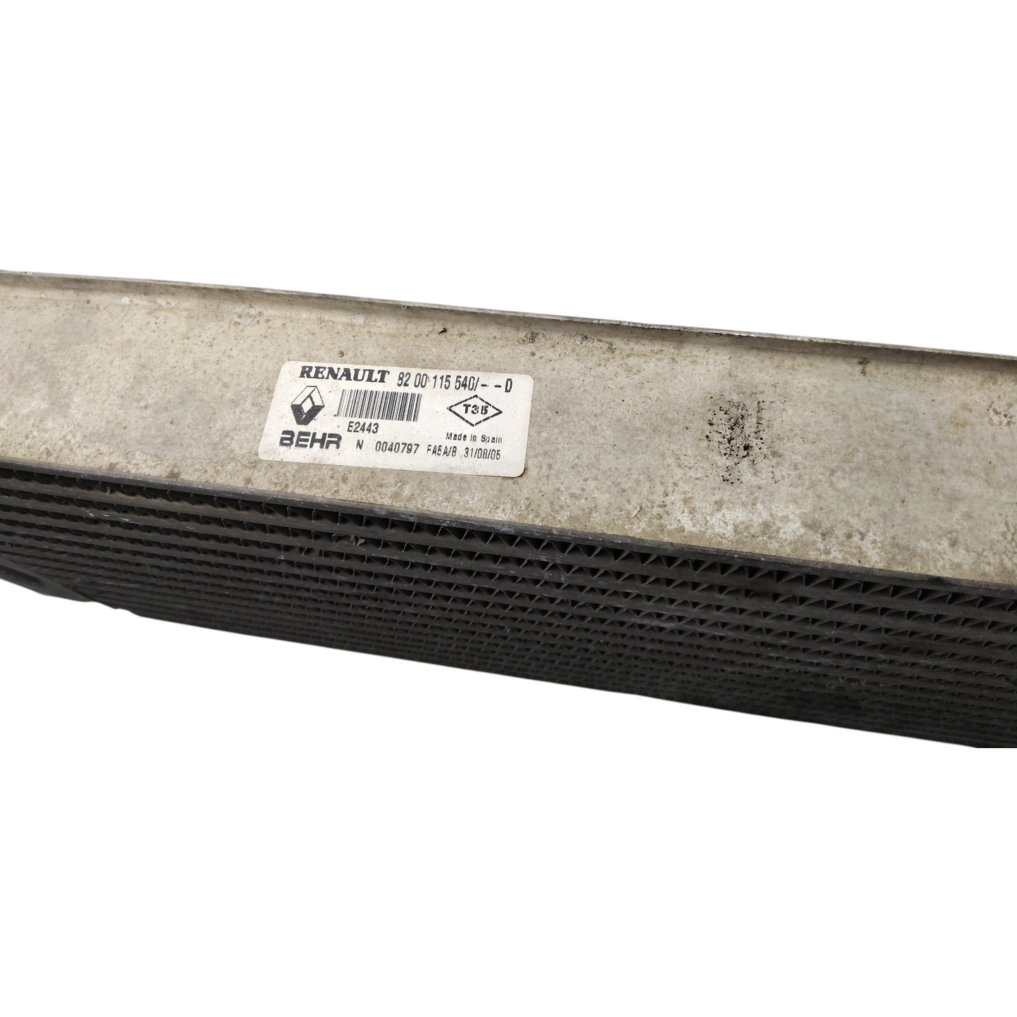 Intercooler Scambiatore Calore RENAULT MEGANE 2 Serie/SCENIC 2 Diesel