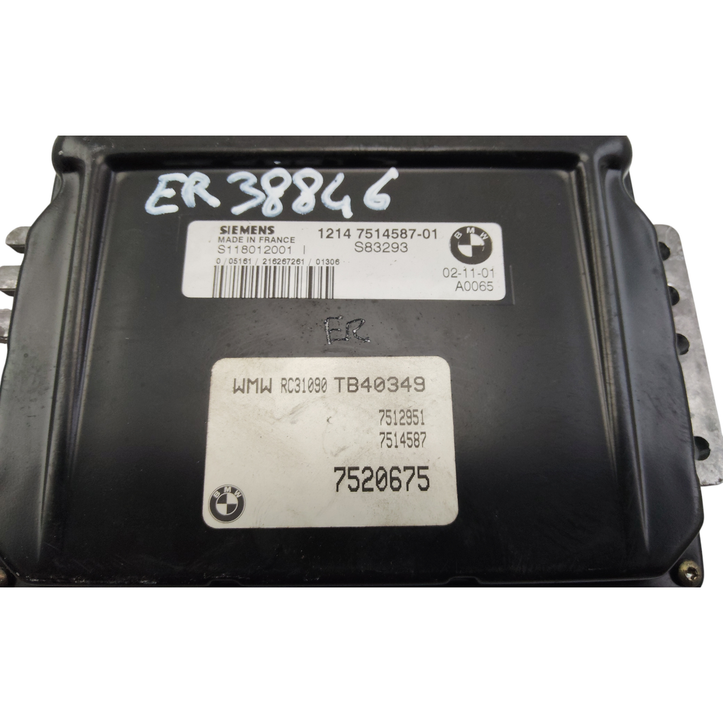 Centralina Iniezione MINI COOPER R50 1.6 Benzina Motore W10B16A