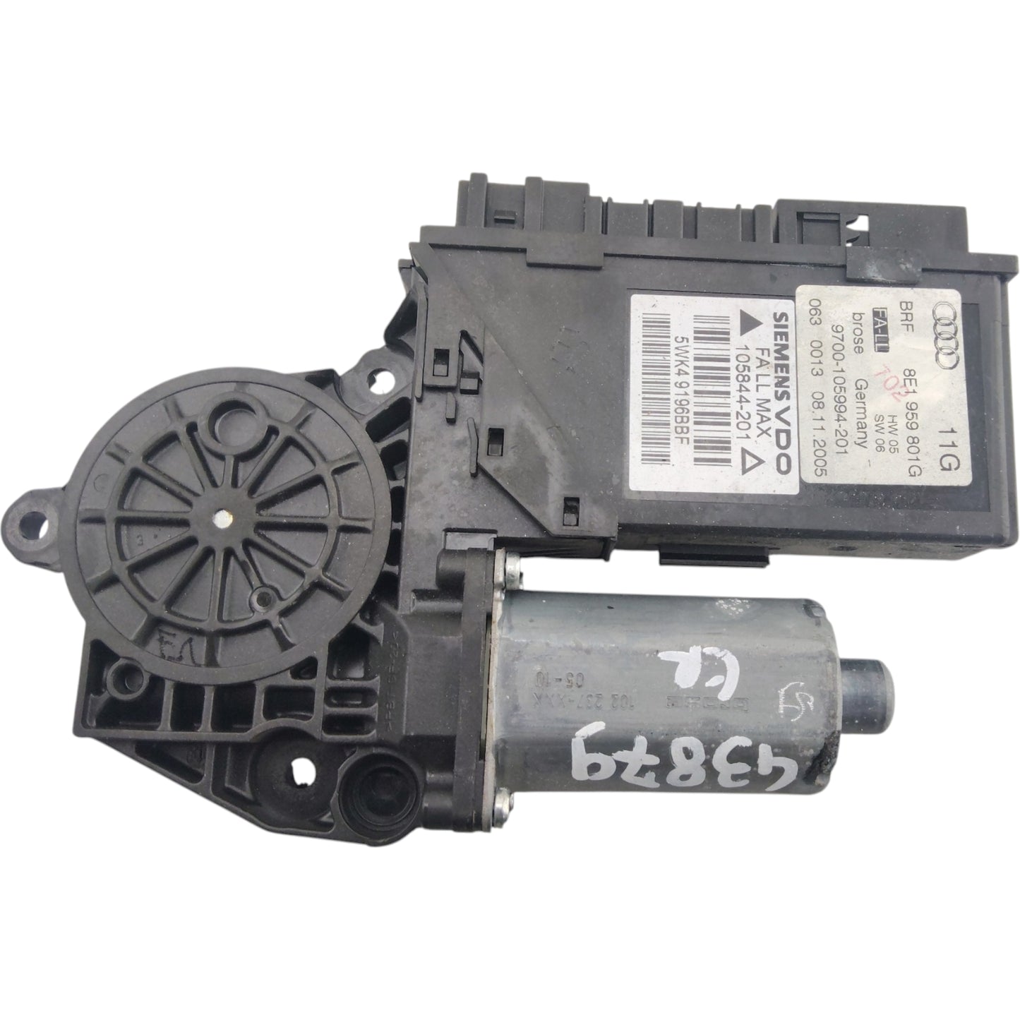 Motorino Alzacristallo Porta Anteriore Sinistro AUDI A4 8EC 8E2 8E5 8ED