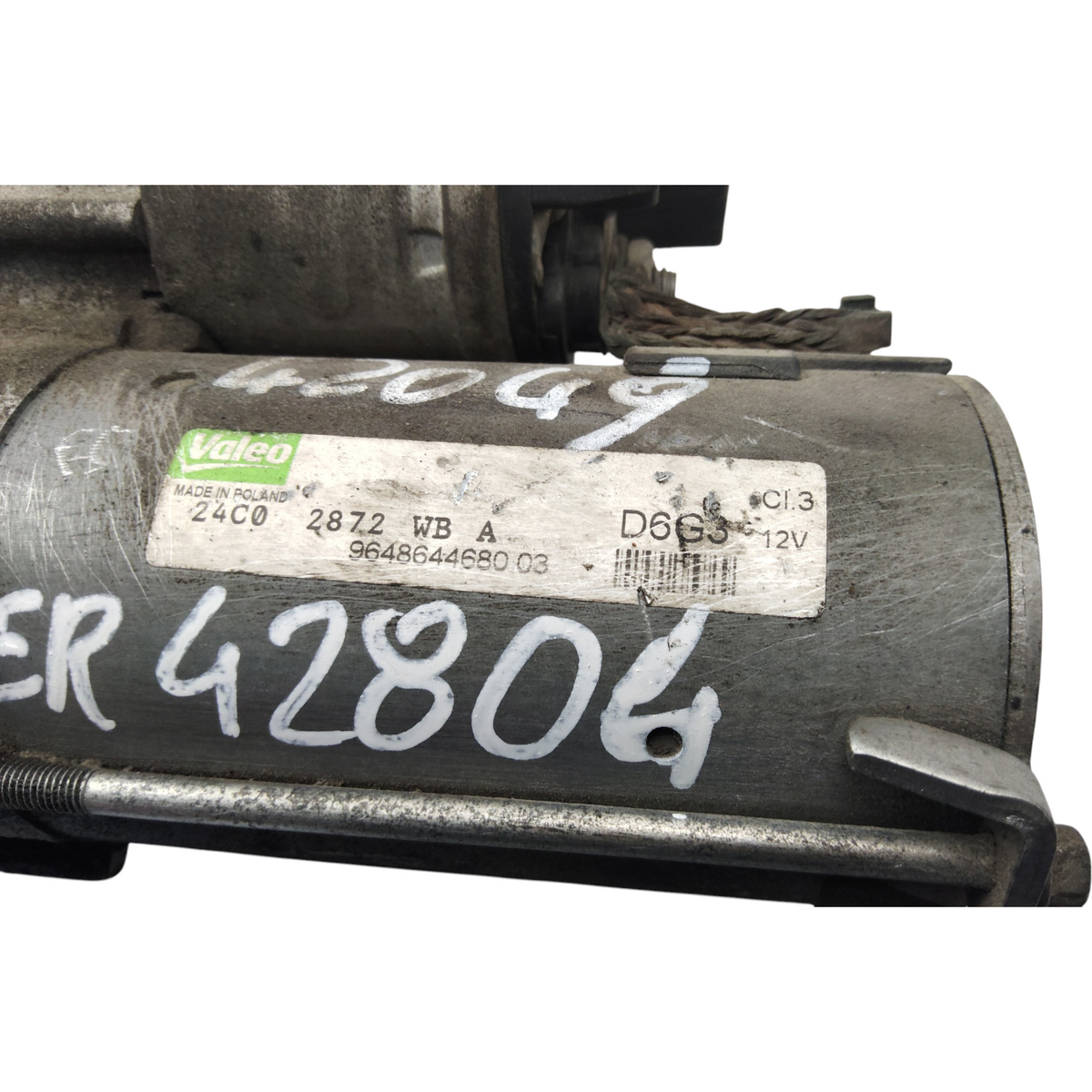 Motorino Avviamento PEUGEOT 206/207/1007/BIPPER Benzina GPL