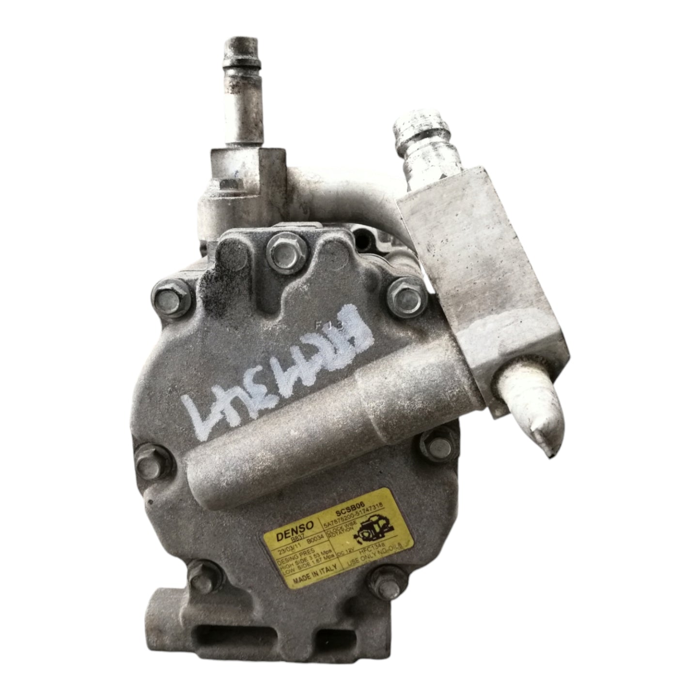 Compressore Aria Condizionata Ac FIAT 500 2 Serie/BRAVO 2 Serie Benzina