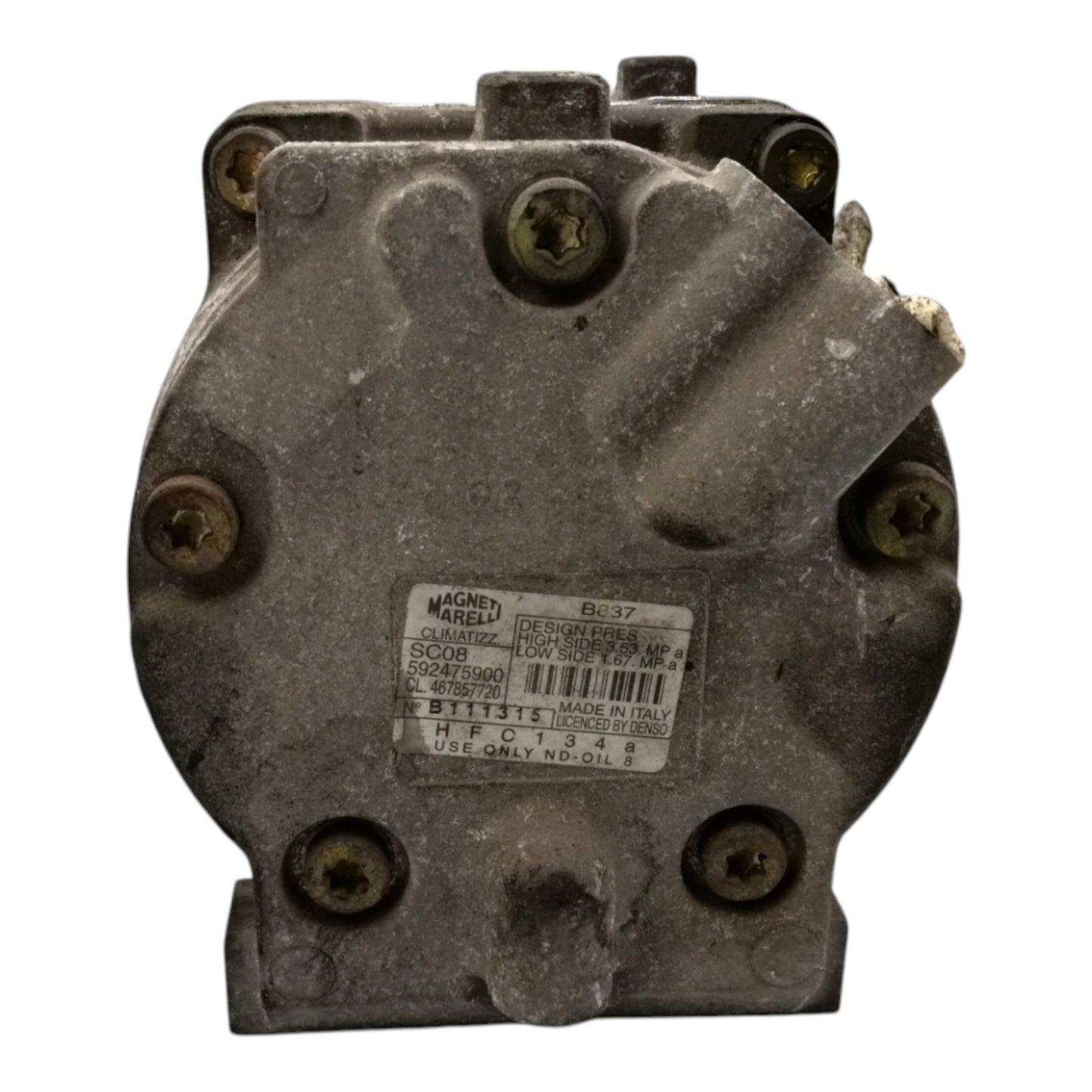 Compressore Aria Condizionata Ac FIAT PUNTO 2 Serie/500 Benzina GPL