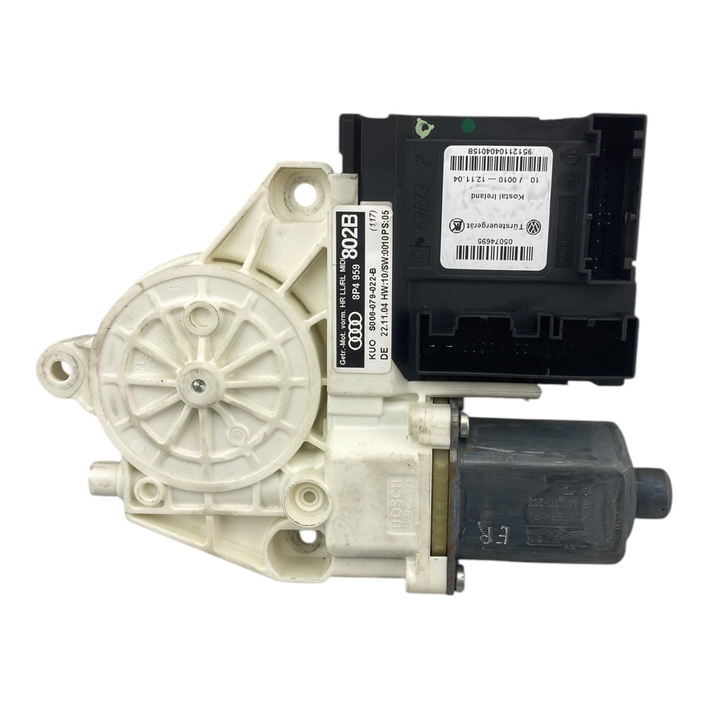 Motorino Alzacristallo Porta Posteriore Destro AUDI A3 8PA