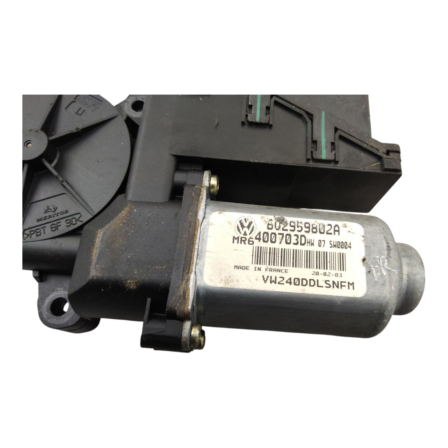 Motorino Alzacristallo Anteriore Sinistro VOLKSWAGEN POLO 4 Serie 3 Porte