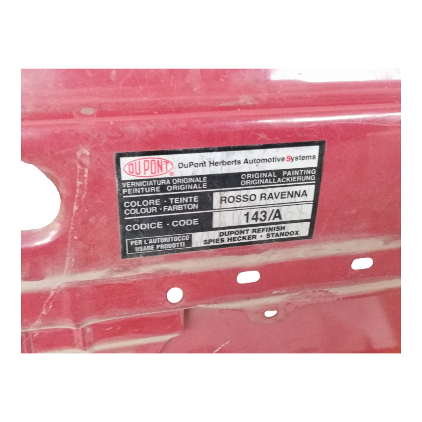 Portello Portellone Posteriore FIAT PANDA 1 Serie