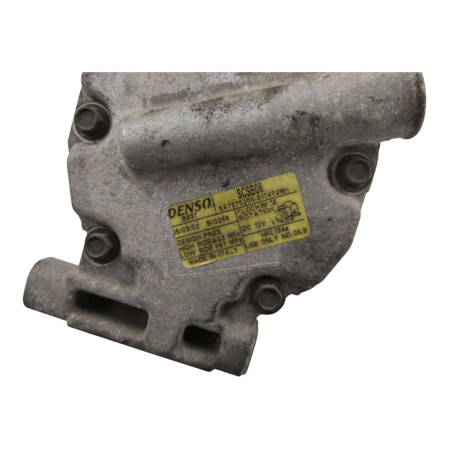 Compressore Aria Condizionata Ac FIAT IDEA/GRANDE PUNTO/500 2 Serie