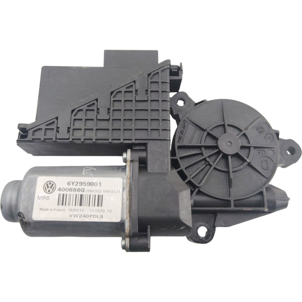 Motorino Alzacristallo Porta Anteriore Destro VOLKSWAGEN POLO 5 Serie 5 Porte