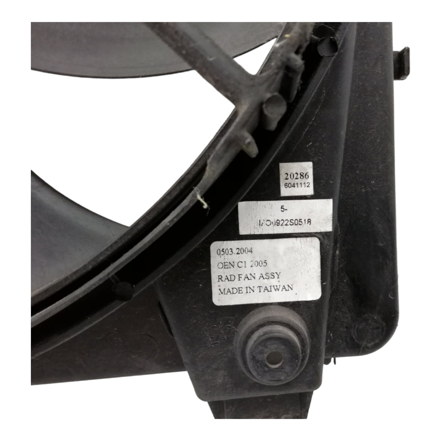 Elettroventola Ventola PEUGEOT 107 1.4 HDi MOTORE DV4D