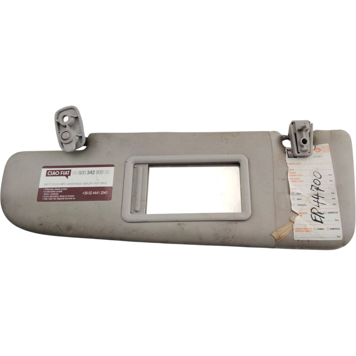 Pannello Alette Parasole Sinistro FIAT PANDA 3 Serie 312